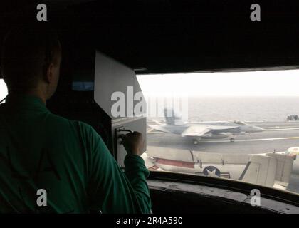 US Navy Interior Communications Electrician Stock Photo