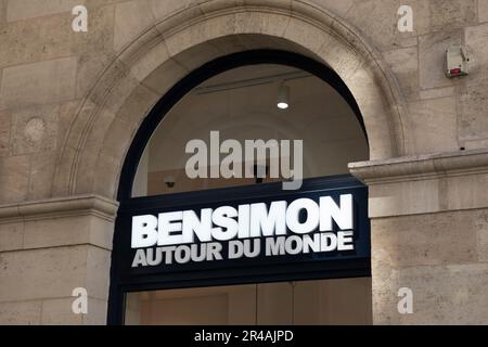 Bordeaux Aquitaine France 05 15 2023 bensimon sign text and