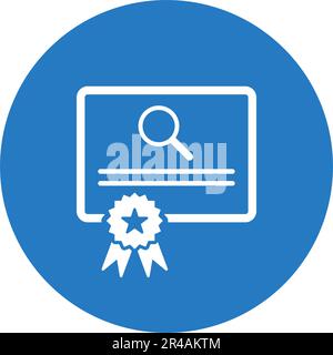 Trader diploma icon - Perfect use for printed files and presentations, designing and developing websites, promotional materials, illustrations or any Stock Vector