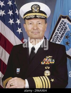 US Navy  Official U.S. Navy photo of Adm. Edmund P. Giambastiani, Jr. Stock Photo