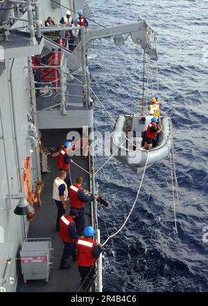 Lpd Rhib Pacific Ocean, RHIB, US. Navy , USS Denver (LPD 9), western Pacific ...