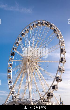 BRIGHTON, EAST SUSSEX, UK - JANUARY 27 : View of the ferris wheel in Brighton on January 27, 2013 Stock Photo