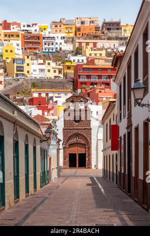 Iglesia De La Asuncion in the city of San Sebastian de la Gomera, Canary Islands Stock Photo