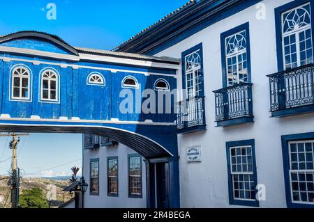 Casa da Gloria, Diamantina, Minas Gerais, Brazil Stock Photo