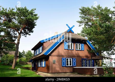 Thomas Mann House, Nida, Curonian Spit, Lithuania Stock Photo