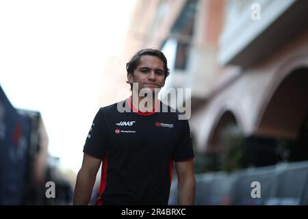 Pietro Fittipaldi (BRA) test driver at Haas F1 Team, during the Monaco GP, 25-28 May 2023 at Montecarlo, Formula 1 World championship 2023. Credit: Independent Photo Agency Srl/Alamy Live News Stock Photo