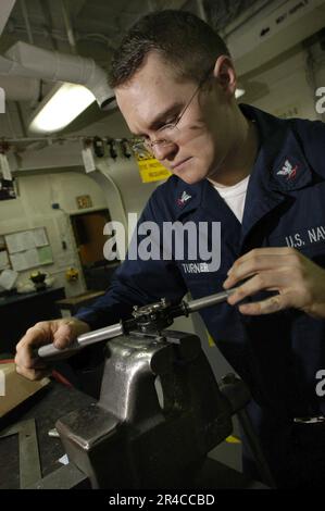 An Aviation Structural Mechanic at Aircraft Intermediate Maintenance ...