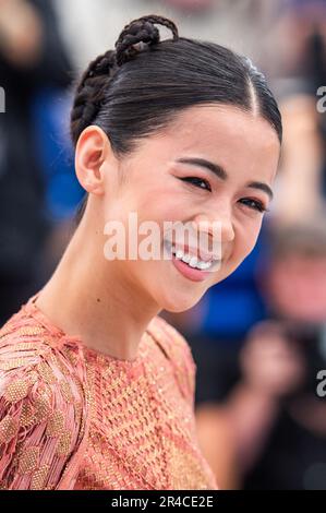 Cannes, France. 27th May, 2023. Leah Lewis attending the Elemental Photocall as part of the 76th Cannes Film Festival in Cannes, France on May 27, 2023. Photo by Aurore Marechal/ABACAPRESS.COM Credit: Abaca Press/Alamy Live News Stock Photo