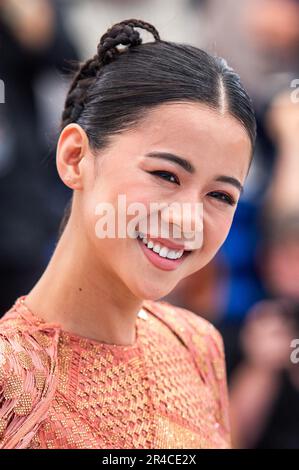 Cannes, France. 27th May, 2023. Leah Lewis attending the Elemental Photocall as part of the 76th Cannes Film Festival in Cannes, France on May 27, 2023. Photo by Aurore Marechal/ABACAPRESS.COM Credit: Abaca Press/Alamy Live News Stock Photo