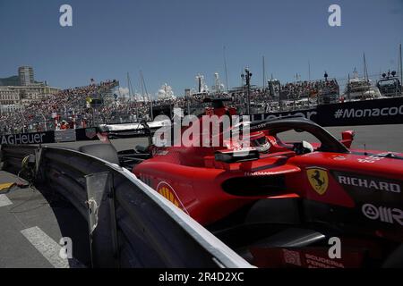 Monte Carlo, Monaco. 27th May, 2023. 05/27/2023, Circuit de Monaco, Monte Carlo, Formula 1 Grand Prix Monaco 2023, in the picture Charles Leclerc (MCO), Scuderia Ferrari Credit: dpa/Alamy Live News Stock Photo