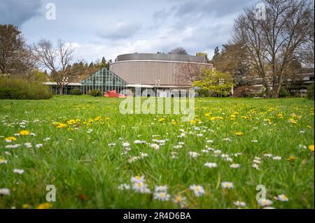 View of the Sindelfingen Congress Center, Germany Stock Photo