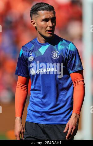 during the Sky Bet Championship Play-Off Final match Coventry City vs Luton Town at Wembley Stadium, London, United Kingdom, 27th May 2023  (Photo by Gareth Evans/News Images) Stock Photo