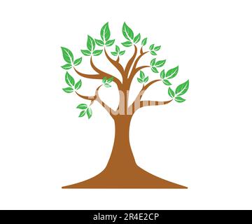 tree icon design vector template Stock Vector