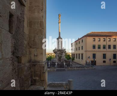 San Rafael triumphal monument - Cordoba, Andalusia, Spain Stock Photo