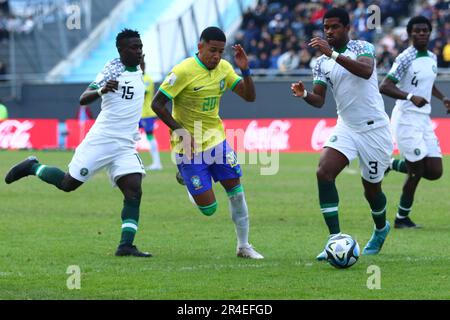 La Plata, Argentina, 27th May 2023, Savio of Brazil during the match of third round of Group D for World Cup FIFA U20 at Diego Armando Maradona Stadium (Photo: Néstor J. Beremblum) Credit: Néstor J. Beremblum/Alamy Live News Stock Photo