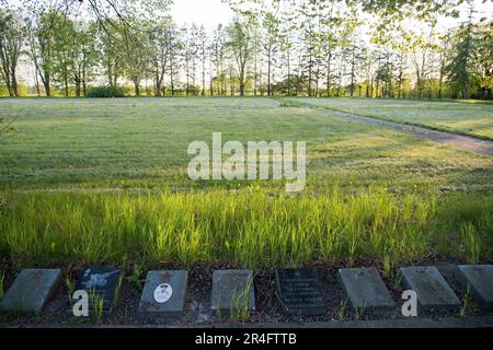 The biggest Soviet war cemetery in Europe in Braniewo, Poland © Wojciech Strozyk / Alamy Stock Photo Stock Photo