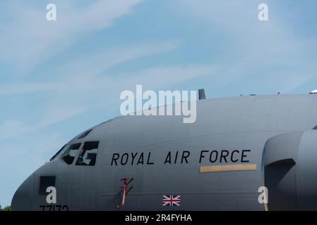 C-17 Globemaster at RAF Brize Norton Stock Photo