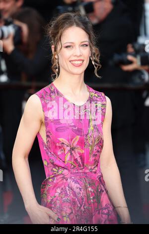 Cannes, France. 28th May, 2023. Cannes, France 26. May 2023; Paula Beer attends the 'The Old Oak' red carpet during the 76th annual Cannes film festival at Palais des Festivals on May 26, 2023 in Cannes, France. (, picture and copyright Thierry CARPICO/ATP images (CARPICO Thierry/ATP/SPP) Credit: SPP Sport Press Photo. /Alamy Live News Stock Photo