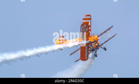 Bangor Sea Festival Wingwalkers Stock Photo