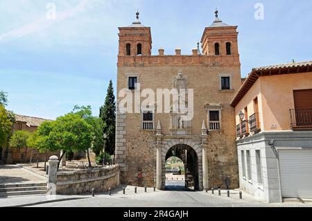 Puerta del Cambron, City Gate, Toledo, Castilla-La Mancha, Spain Stock Photo