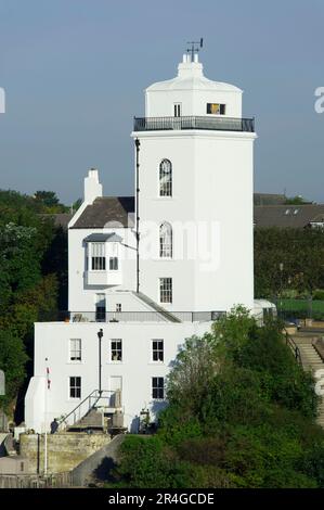 Lighthouse, North Shields, Newcastle, England/ Newcastle upon Tyne Stock Photo