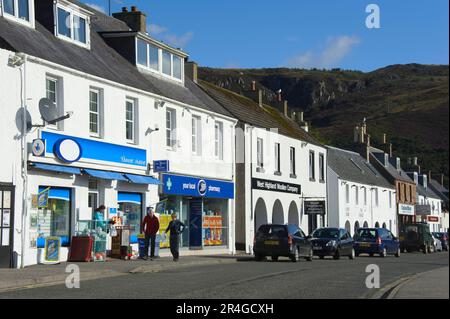 Shore Street, Ullapool, Ross and Cromarty, Highland, Scotland, United Kingdom Stock Photo