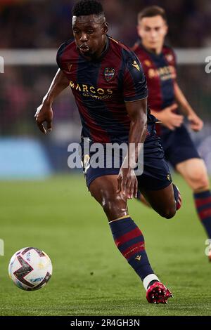 Mohamed Bouldini (Levante UD, #22) looks on during the LaLiga Smartbank ...