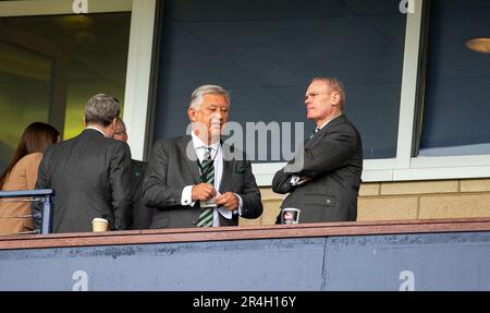 Glasgow, UK. 28th May 2023. 28th May 2023;  Hampden Park, Glasgow, Scotland: Womens Scottish Cup Football Final, Celtic versus Rangers; Celtic chairman Peter Lawwell Credit: Action Plus Sports Images/Alamy Live News Stock Photo