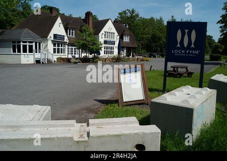 Ascot Berkshire UK. 28th May 2023. Locals are sad that this