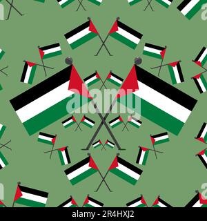 Vector Illustration of Pattern Netherlands Flags and Color Background. Stock Vector