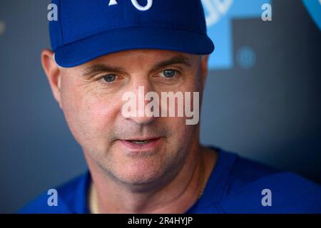 Kansas City Royals pitcher Brady Singer during a baseball game in Kansas  City, Mo., Sunday, April. 10, 2022. (AP Photo/Colin E. Braley Stock Photo -  Alamy