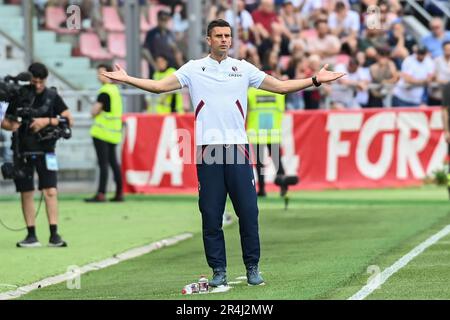 Bologna, Italy. 28th May, 2023. Renato Dall'Ara stadium, Bologna, Italy, May 28, 2023, Thiago Motta (Bologna Fc) during Bologna FC vs SSC Napoli - italian soccer Serie A match Credit: Live Media Publishing Group/Alamy Live News Stock Photo