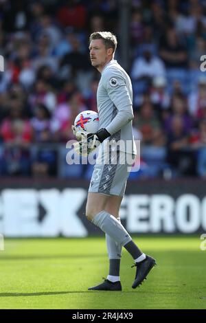 Selhurst Park, Selhurst, London, UK. 28th May, 2023. Premier League Football, Crystal Palace versus Nottingham Forest; goalkeeper Wayne Hennessey of Nottingham Forest Credit: Action Plus Sports/Alamy Live News Stock Photo