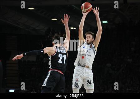 Mike Daum Derthona Tortona Basket during game 1 of the playoff