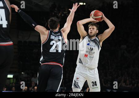 Mike Daum Derthona Tortona Basket during game 1 of the playoff