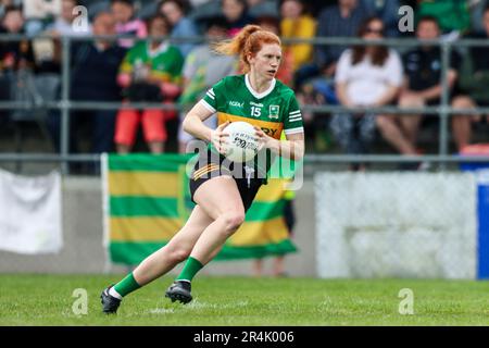 May 28th, 2023, Mallow, Ireland - Munster Ladies Gaelic Football Senior Final: Cork 5:14 - Kerry 2:17 Stock Photo