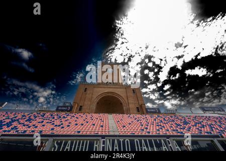 Bologna, Italy. 28th May, 2023. Renato Dall Ara Stadium (Bologna) during the Italian 'Serie A' match between Bologna 2-2 Napoli at Renato Dall Ara Stadium on May 28, 2023 in Bologna, Italy. Credit: Maurizio Borsari/AFLO/Alamy Live News Credit: Aflo Co. Ltd./Alamy Live News Stock Photo