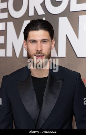 Guests attend the Big George Foreman gala screening at Ham Yard Hotel Featuring: Jack Fowler Where: London, United Kingdom When: 26 Apr 2023 Credit: Phil Lewis/WENN Stock Photo