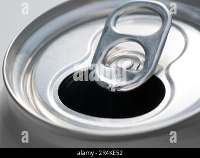 Aluminum beverage can Stock Photo