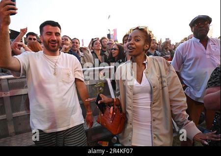 London, UK. 28 May 2023. Cross The Tracks - Arena WKND 1, Brockwell park. Stock Photo