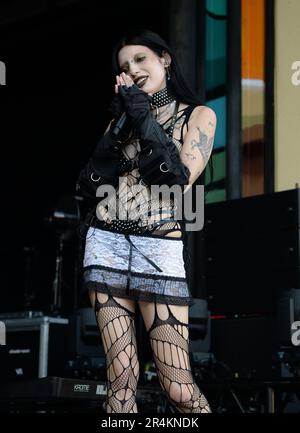 BOCA RATON - MAY 27: Romy Flores of DeathbyRomy performs during The ...