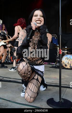 BOCA RATON - MAY 27: Romy Flores of DeathbyRomy performs during The