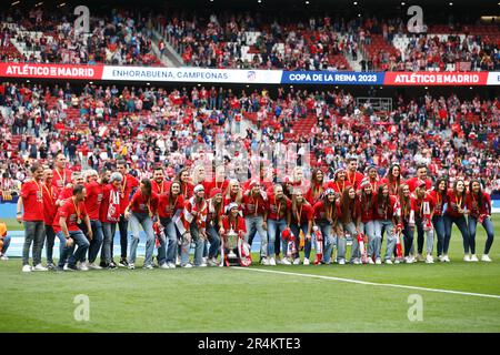 Madrid, Spain. 28th May, 2023. (Atletico) Football/Soccer : Spanish 'La Liga Santander' match between Club Atletico de Madrid 2-1 Real Sociedad at the Estadio Civitas Metropolitano in Madrid, Spain . Credit: Mutsu Kawamori/AFLO/Alamy Live News Stock Photo