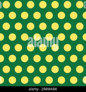 Geometric seamless pattern with circles. Stock Vector