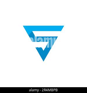 S Logo Strong. S triangle Logo Stock Vector