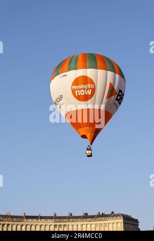 Hot air balloons at Bath balloon meet 2023 Stock Photo