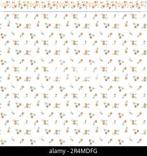 trending pattern for textile level printing cloths bedsheets pattern. Stock Vector