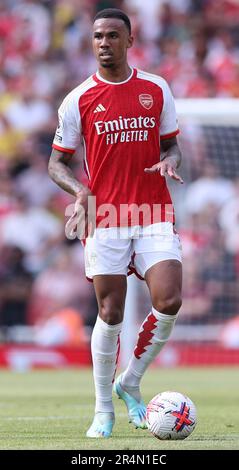 London, UK. 28th May, 2023. Gabriel of Arsenal during the Premier League match at the Emirates Stadium, London. Picture credit should read: David Klein/Sportimage Credit: Sportimage Ltd/Alamy Live News Stock Photo