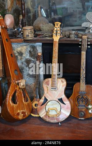 Croatian String Instrument Sibenik, Croatia. 29th May, 2023. Srdjan Trojan, a self-taught builder ...