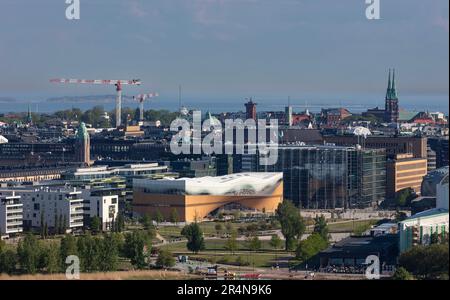 Panoramic view of Helsinki, Finland. Stock Photo